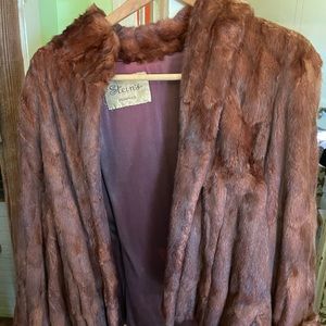 Vintage fur coat